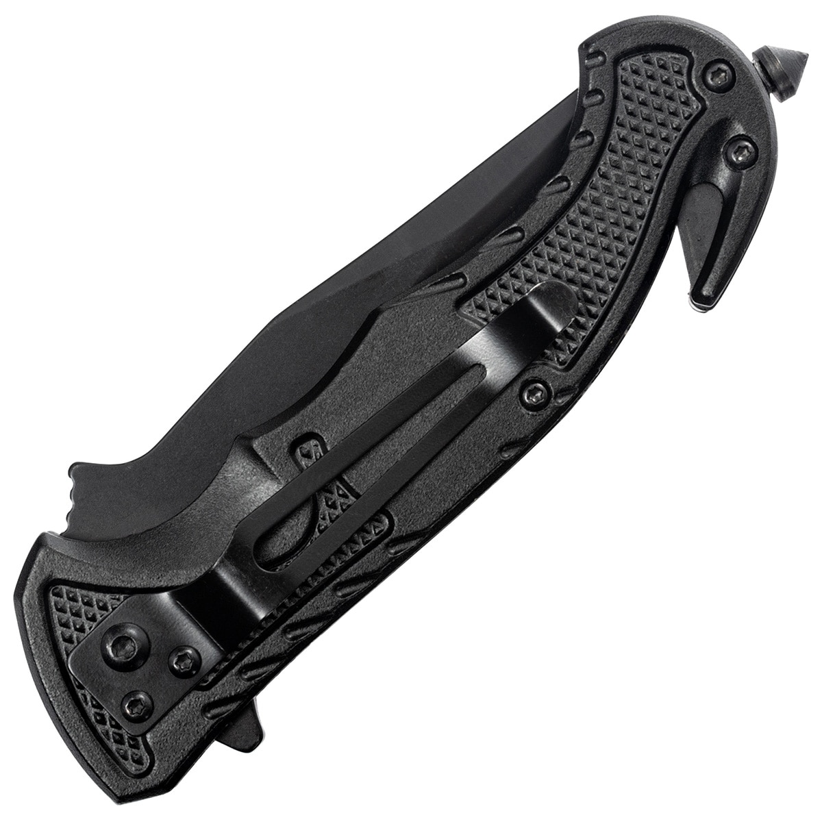 Mil-Tec Rescue Folding Knife Black
