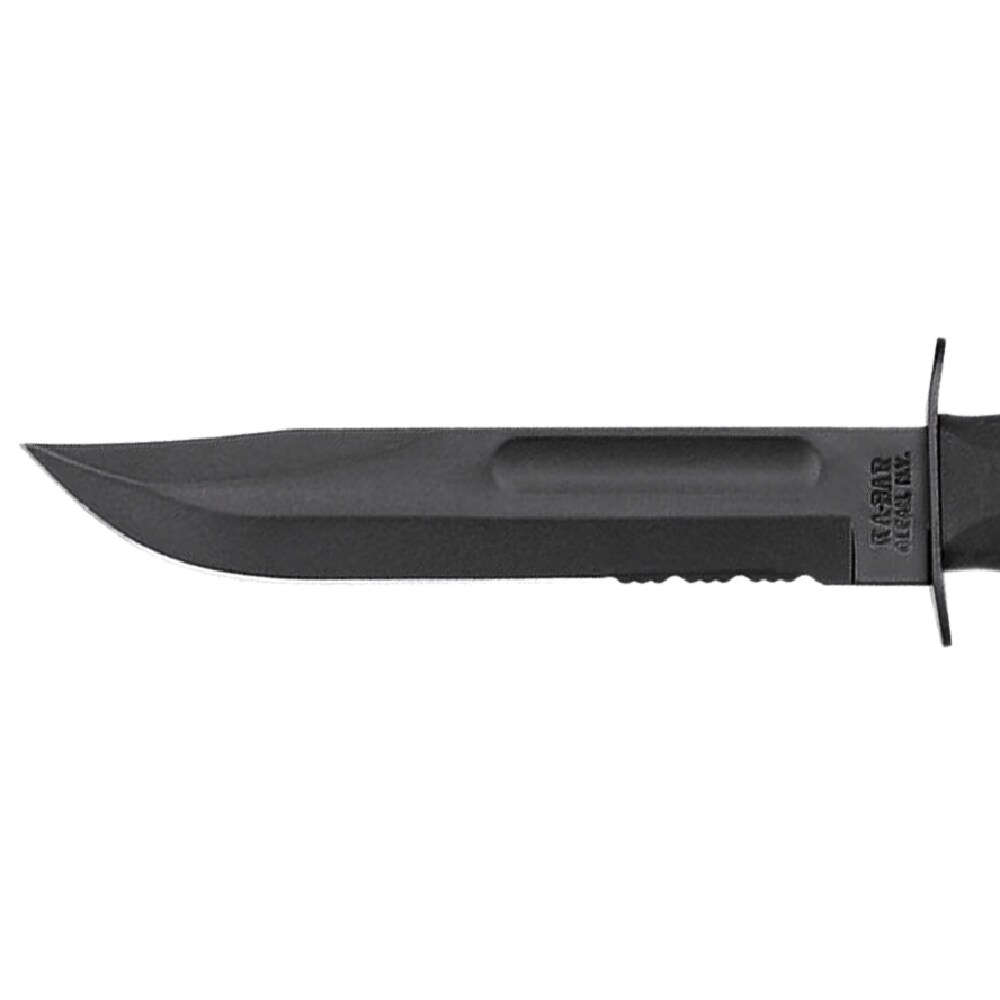 Серрейторний ніж Ka-Bar Black