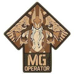 Naszywka M-Tac MG Operator 3D PVC - Coyote