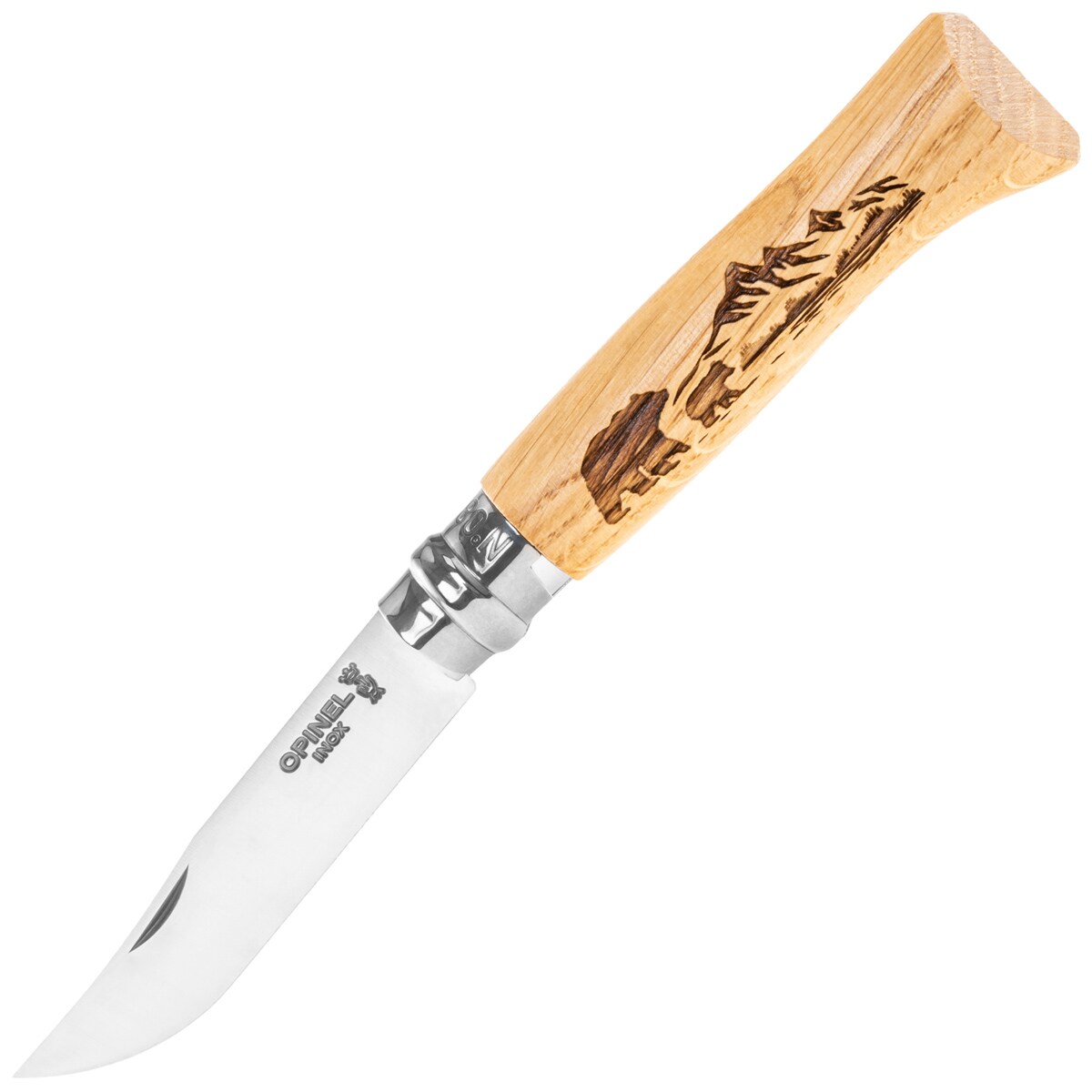 Складаний ніж Opinel No.8 Animalia - Bear
