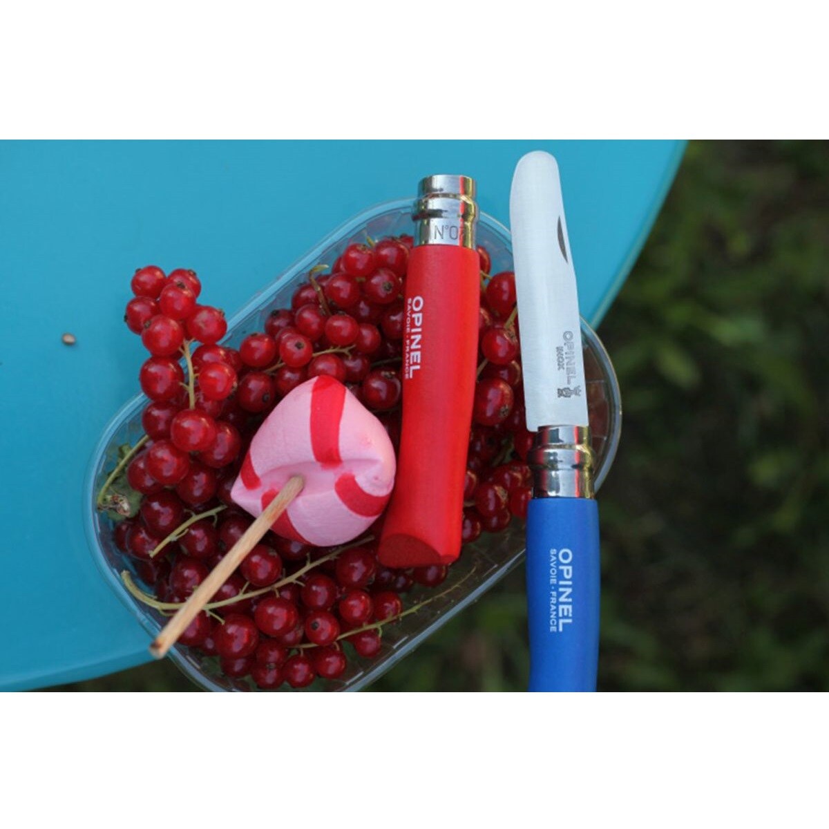 Складаний ніж Opinel My First Knife №7 INOX - Blue