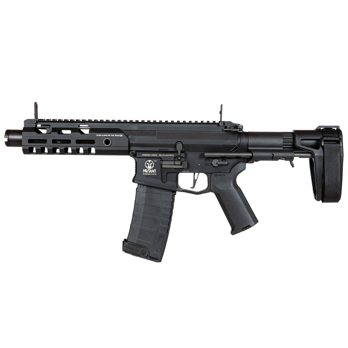 Штурмова гвинтівка AEG Amoeba Mutant AMM7 - чорний