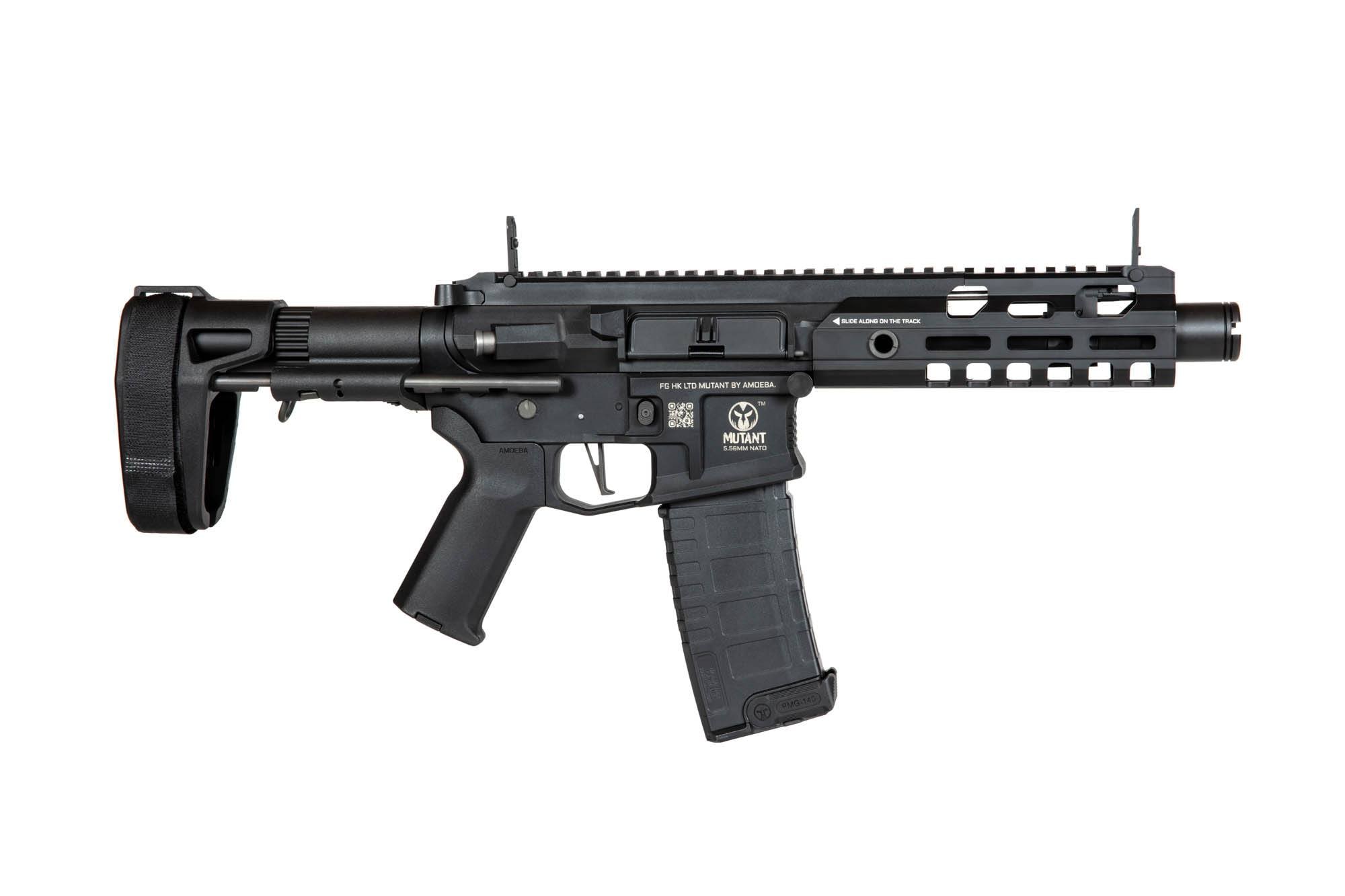 Штурмова гвинтівка AEG Amoeba Mutant AMM7 - чорний