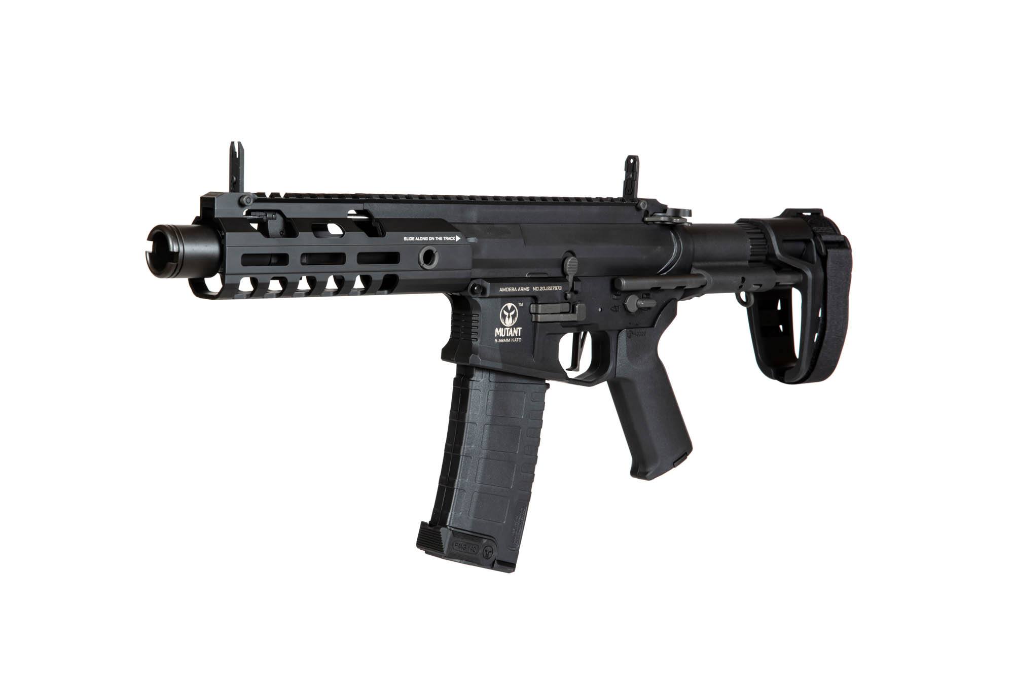 Штурмова гвинтівка AEG Amoeba Mutant AMM7 - чорний