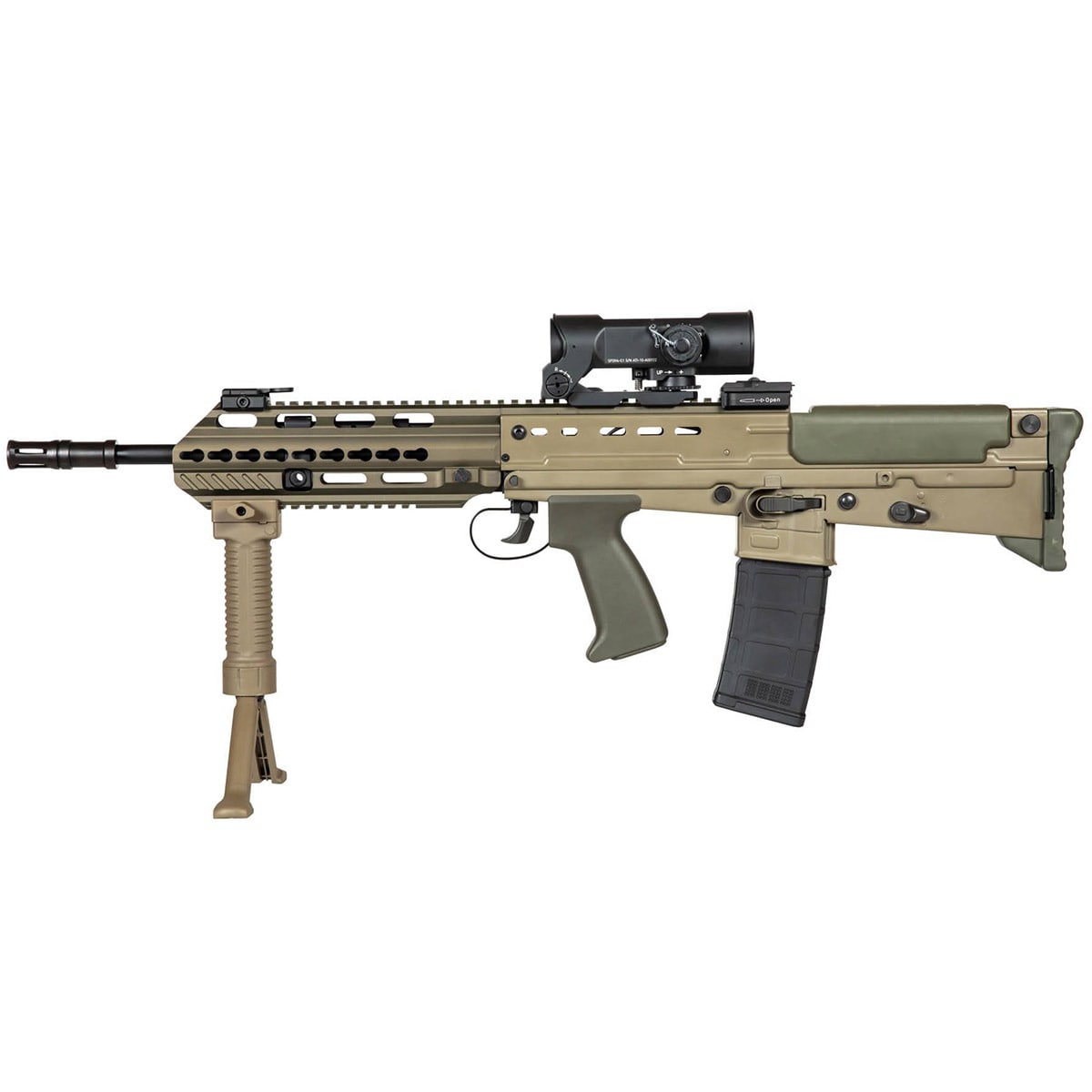 Штурмова гвинтівка AEG Ares L85-A3 Deluxe - Dark Earth