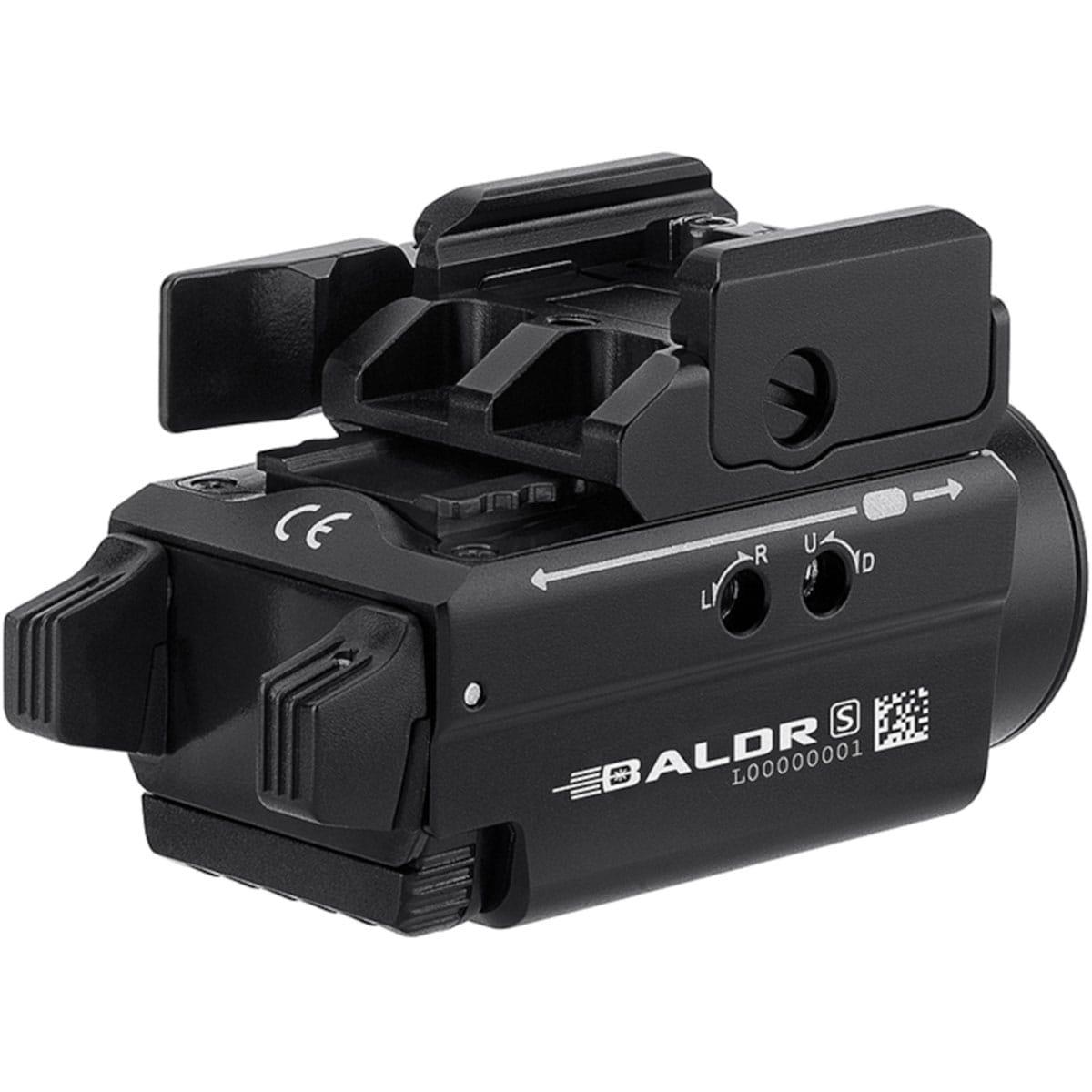 Latarka na broń z celownikiem laserowym Olight BALDR S - 800 lumenów, Green Laser