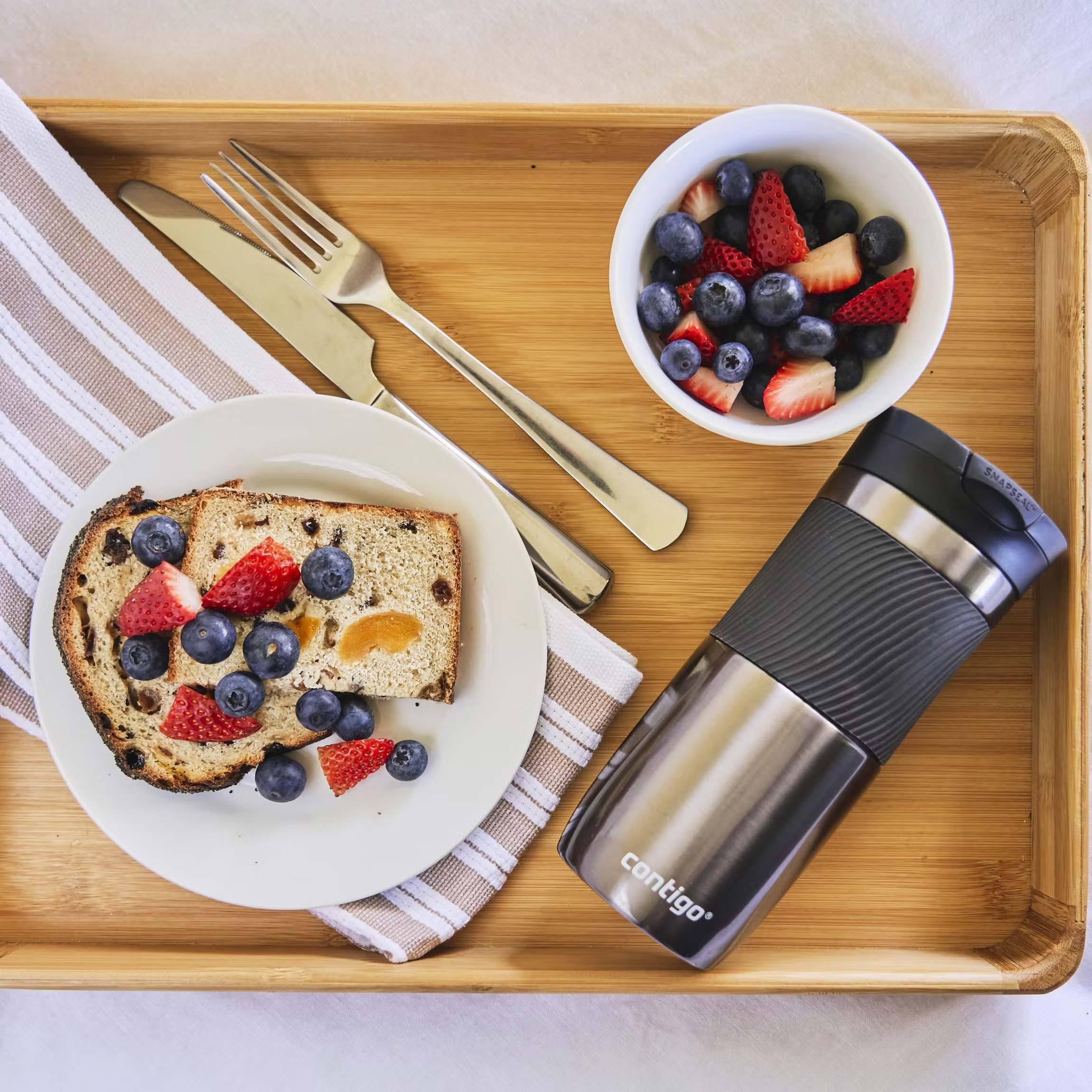 Kubek termiczny Contigo Byron 470 ml - Gunmetal