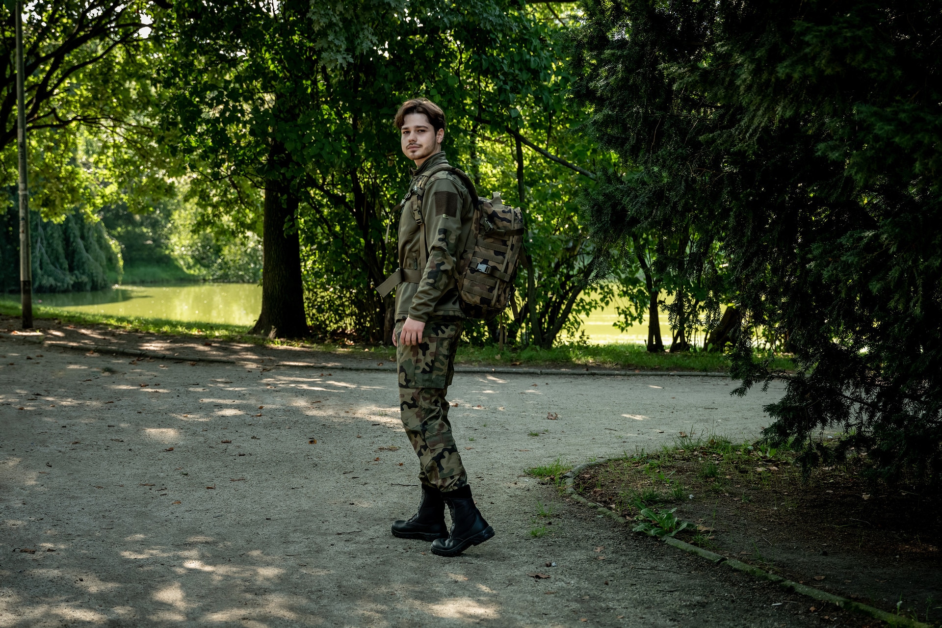 Plecak Wisport Sparrow II 30 l - wz.93 Pantera PL Woodland