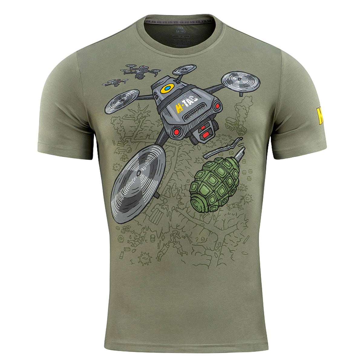 Футболка T-shirt M-Tac Dron - Light Olive