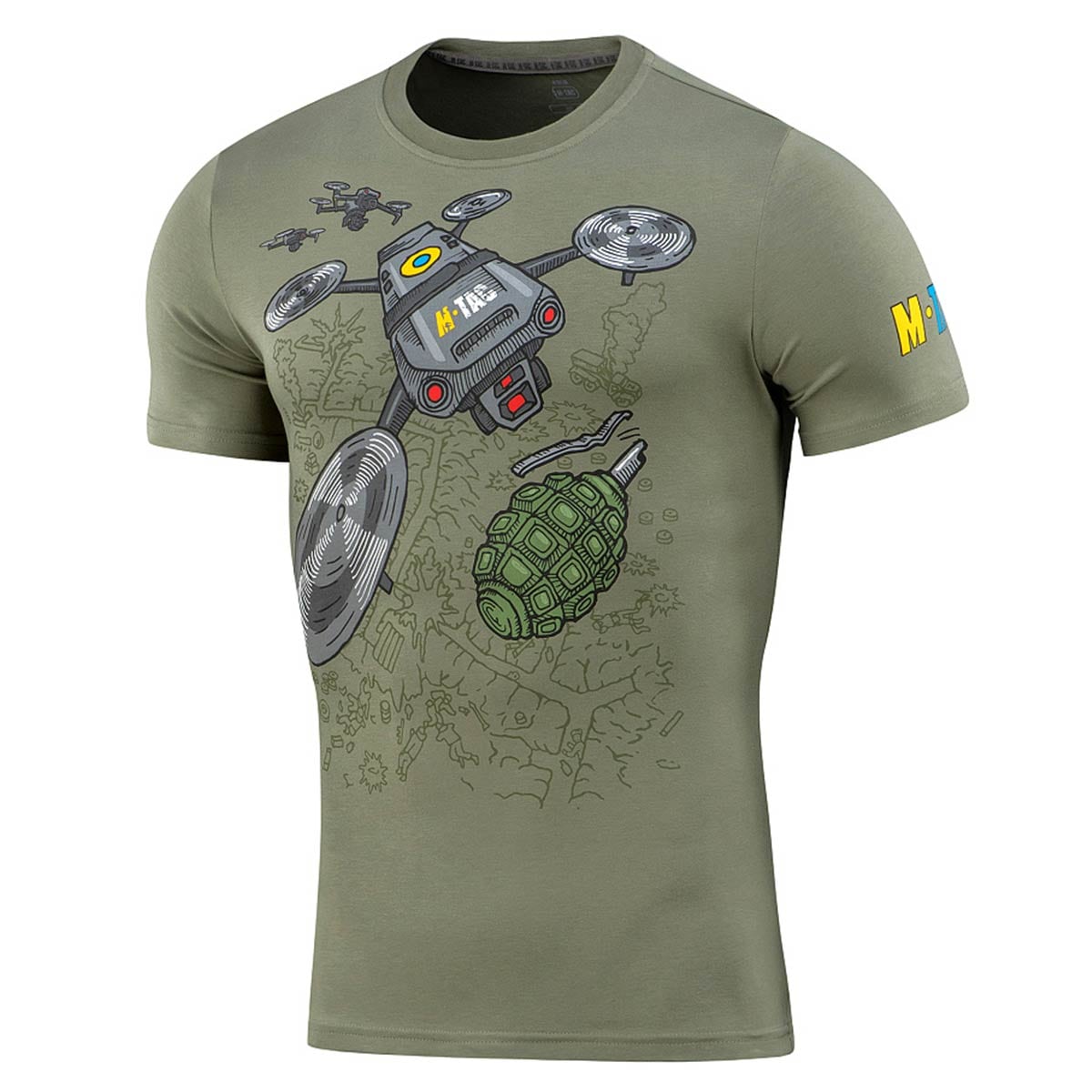 Футболка T-shirt M-Tac Dron - Light Olive