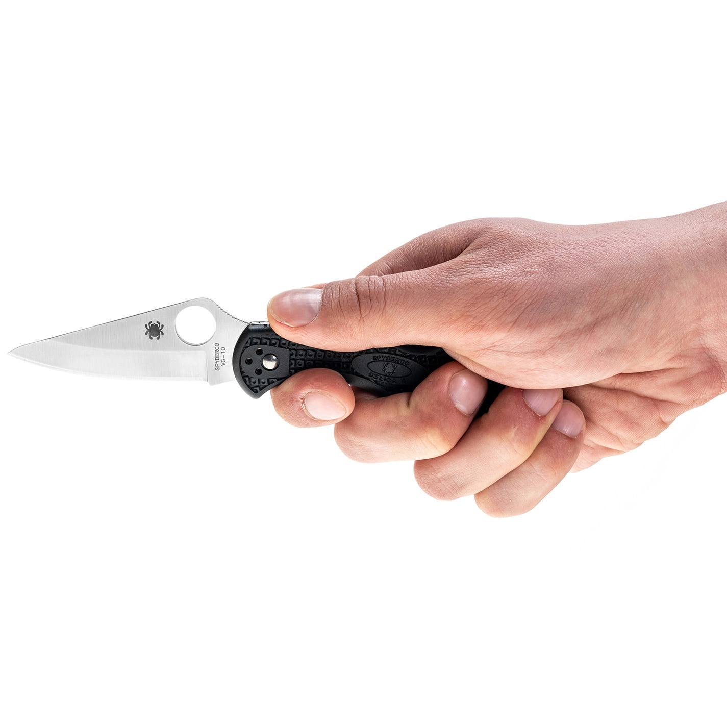 Nóż składany Spyderco Delica 4 Plain VG-10