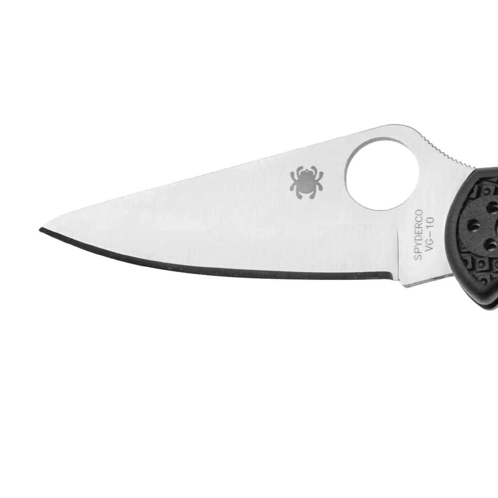 Spyderco Delica 4 Plain VG-10 Folding Knife