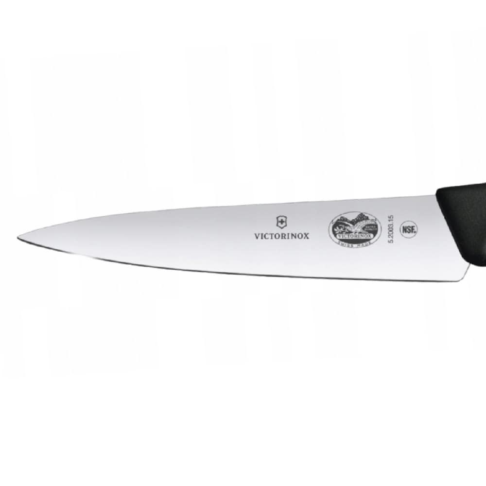 Кухонний ніж Victorinox Black - широке лезо 15 см