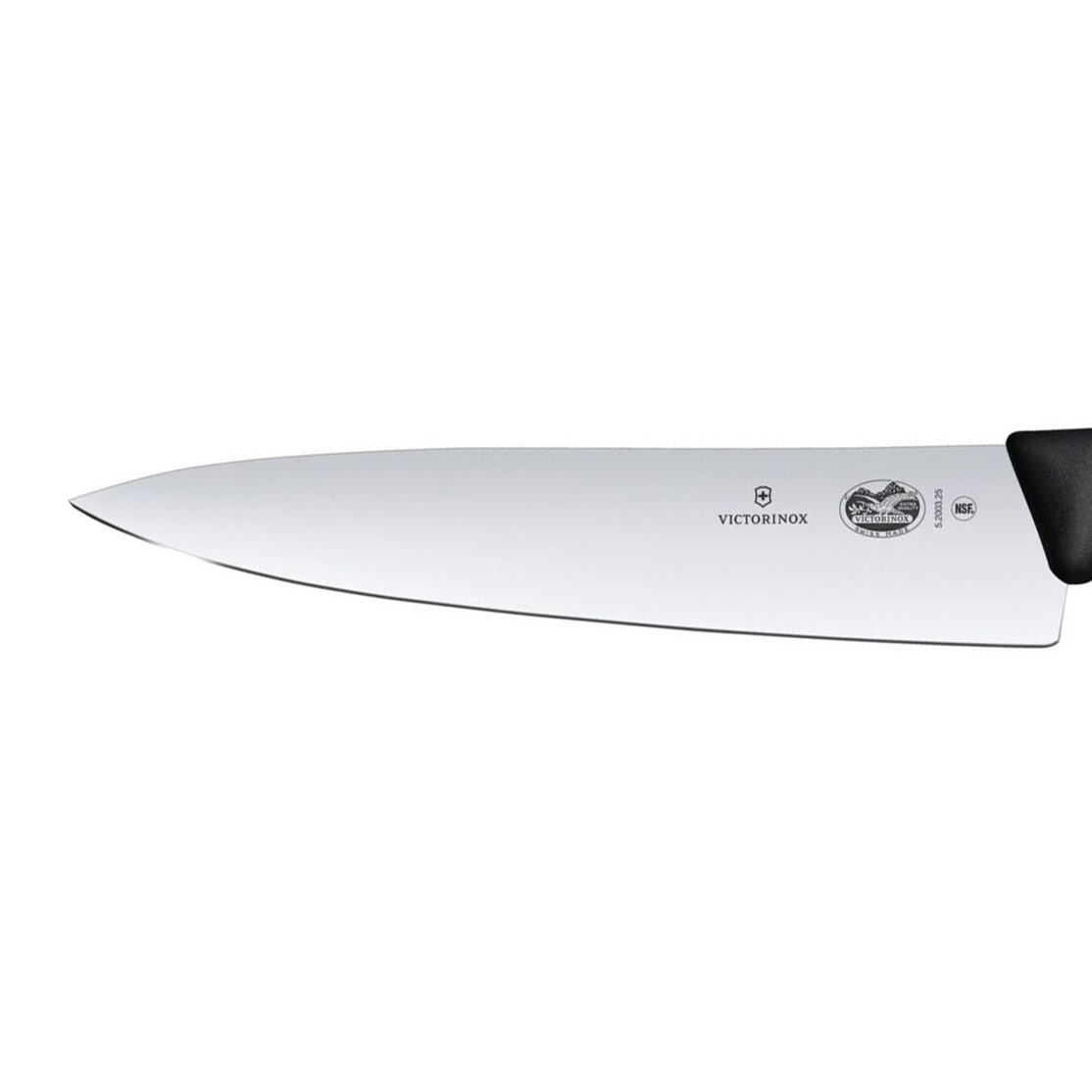 Nóż kuchenny Victorinox Black - szerokie ostrze 25 cm