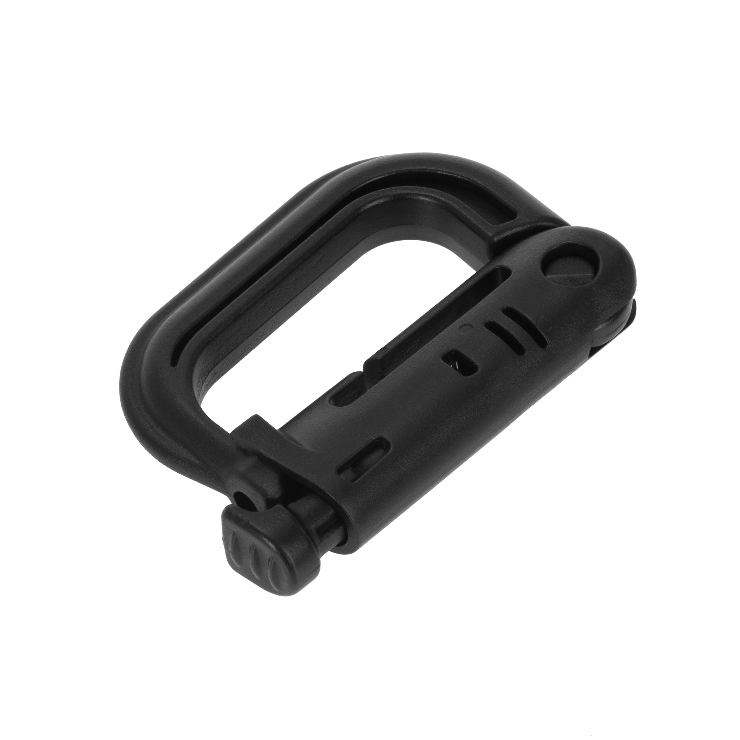 MFH Plastic Carabiner Molle 2-pack - Black