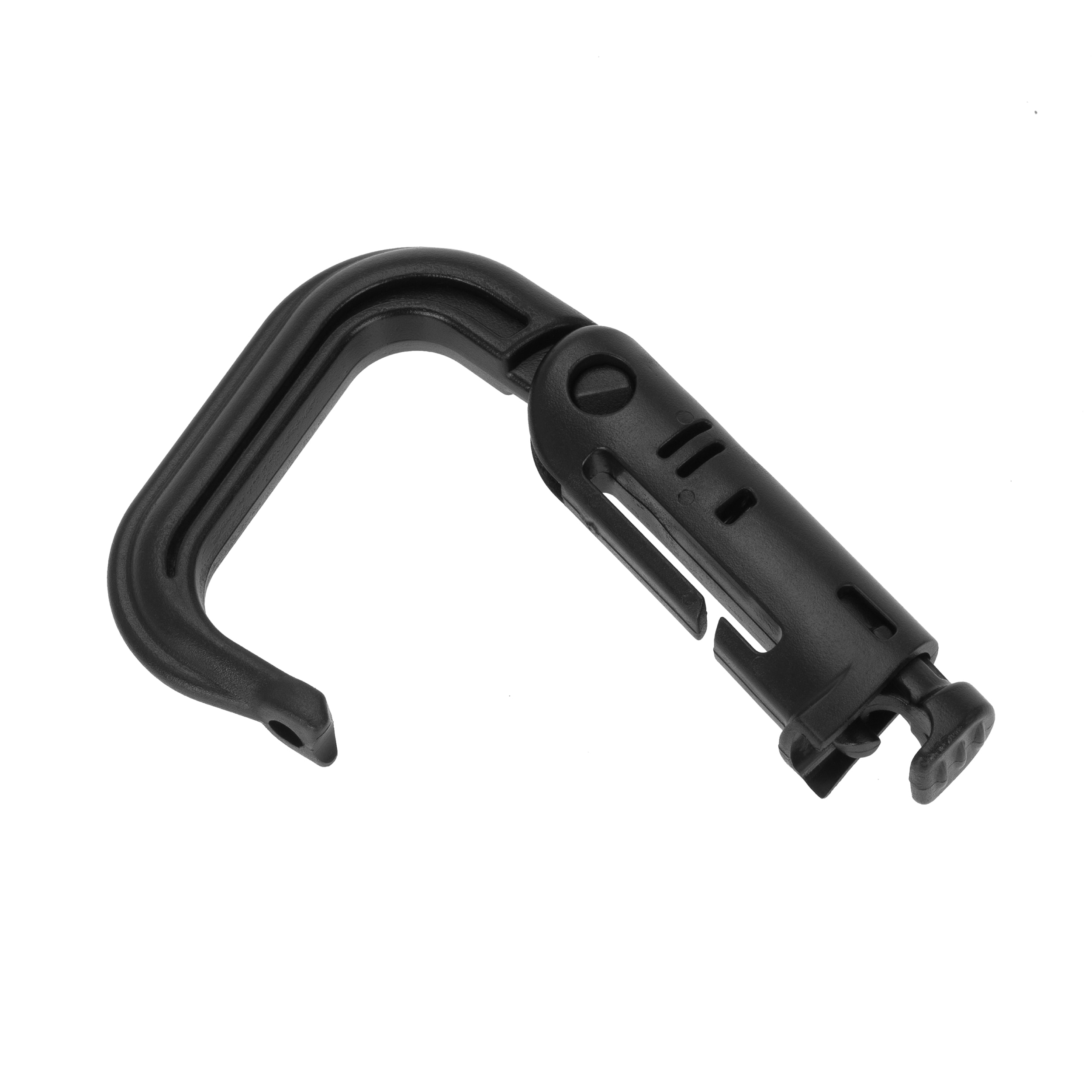 MFH Plastic Carabiner Molle 2-pack - Black