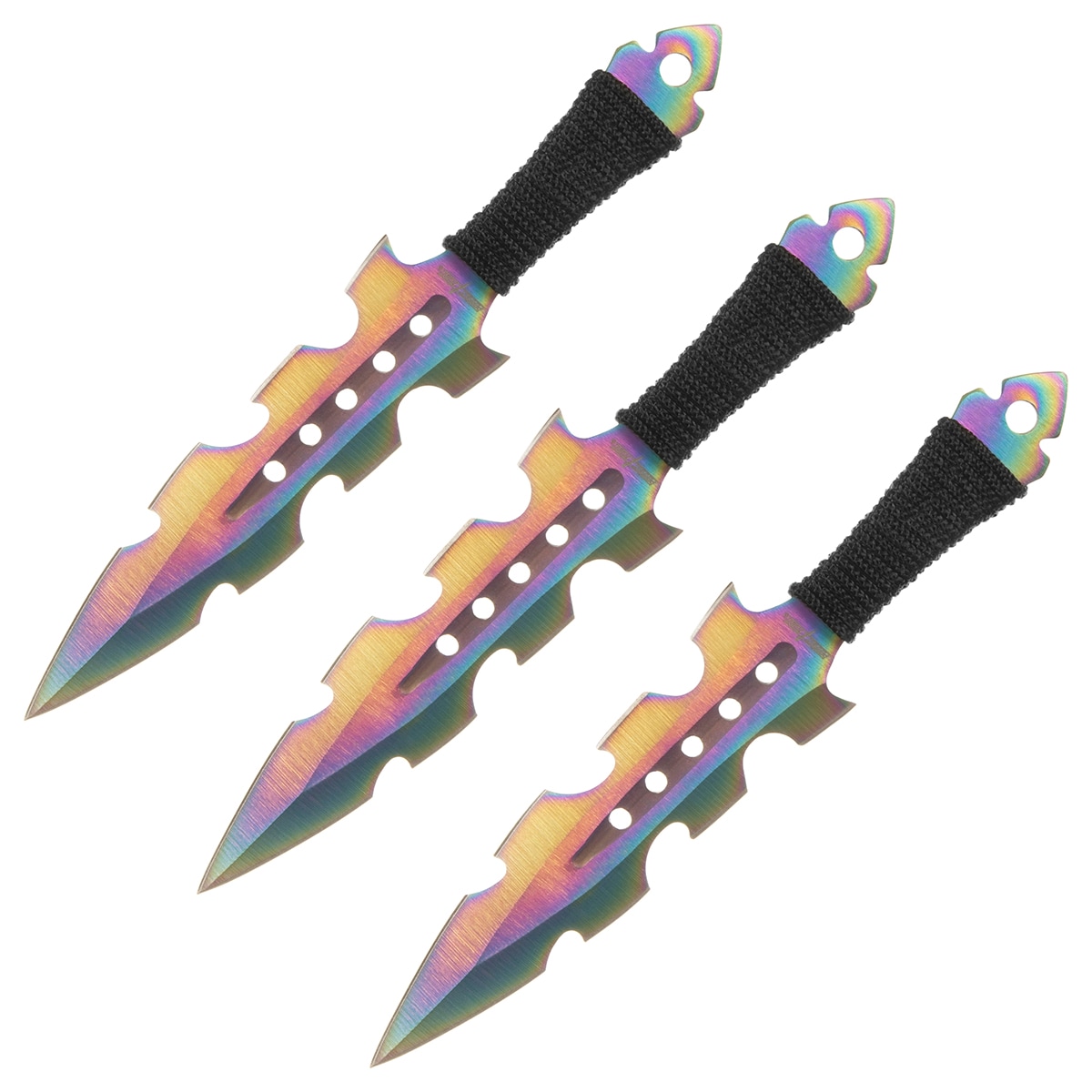 Nóż rzutka Master Cutlery Rainbow - 3 szt.