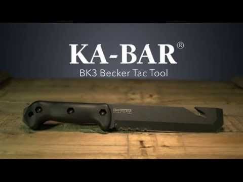 Ka-Bar Becker TacTool BK3 Fixed Blade Knife