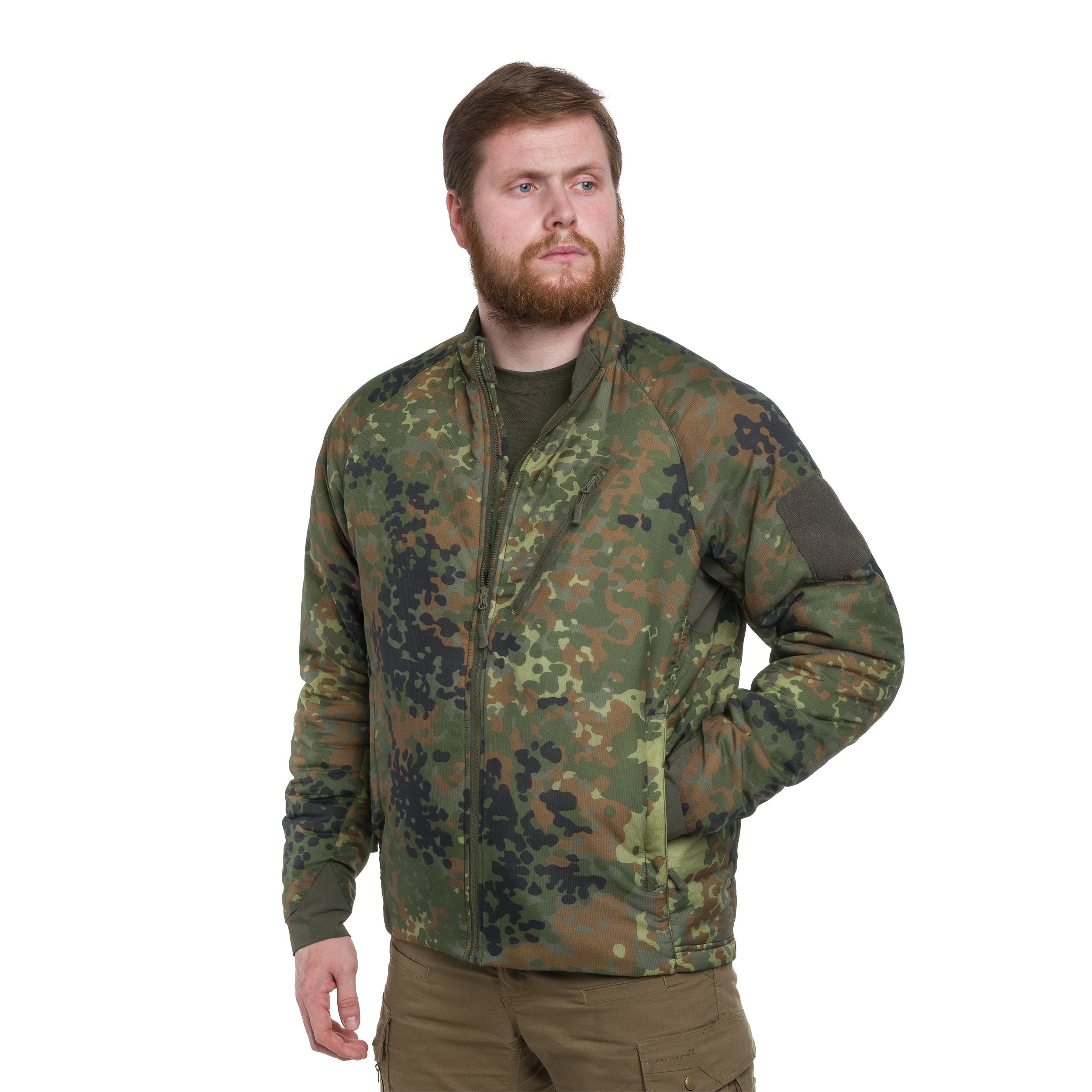 Куртка Helikon-Tex Wolfhound Climashield Apex - Flecktarn