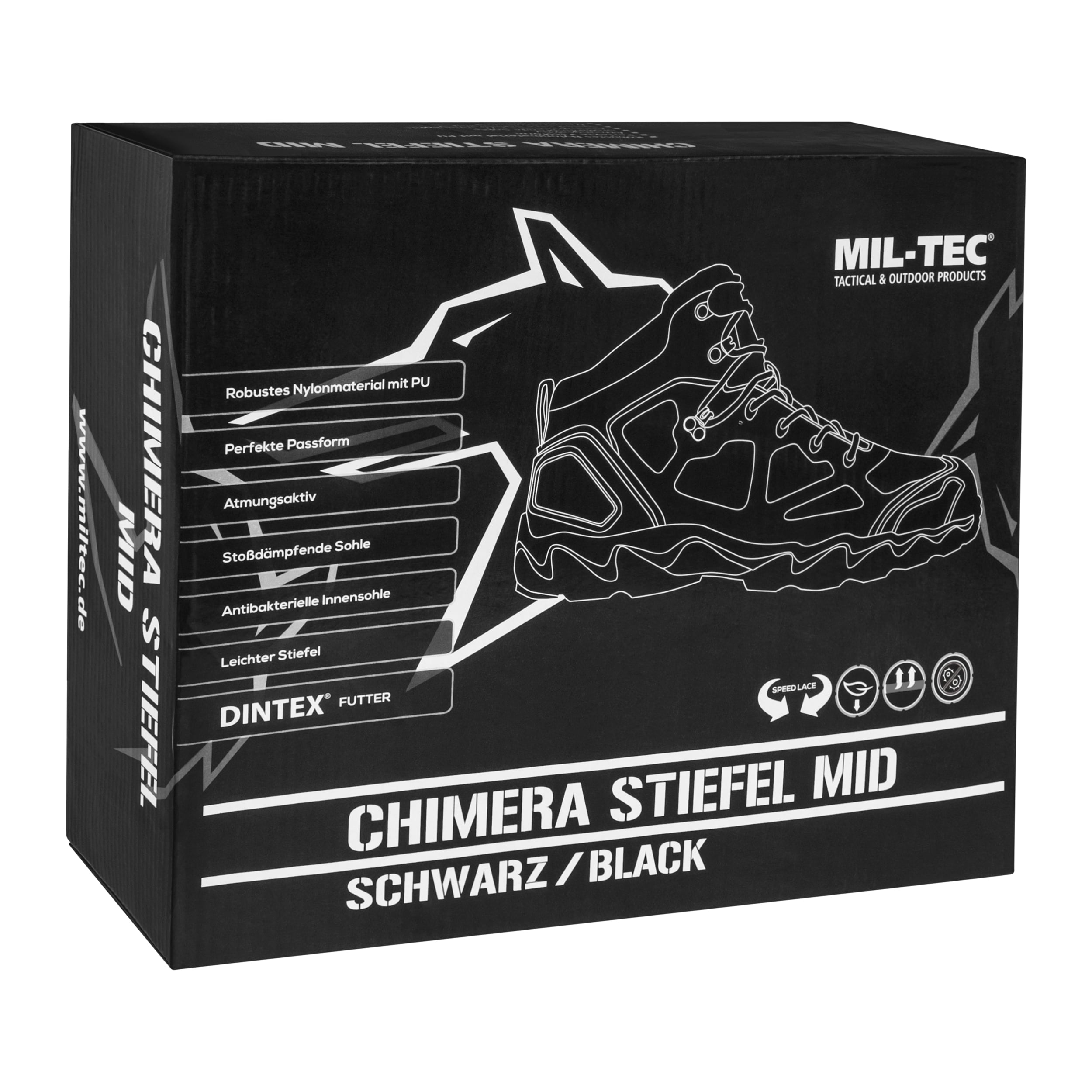 Buty Mil-Tec Chimera Mid Black