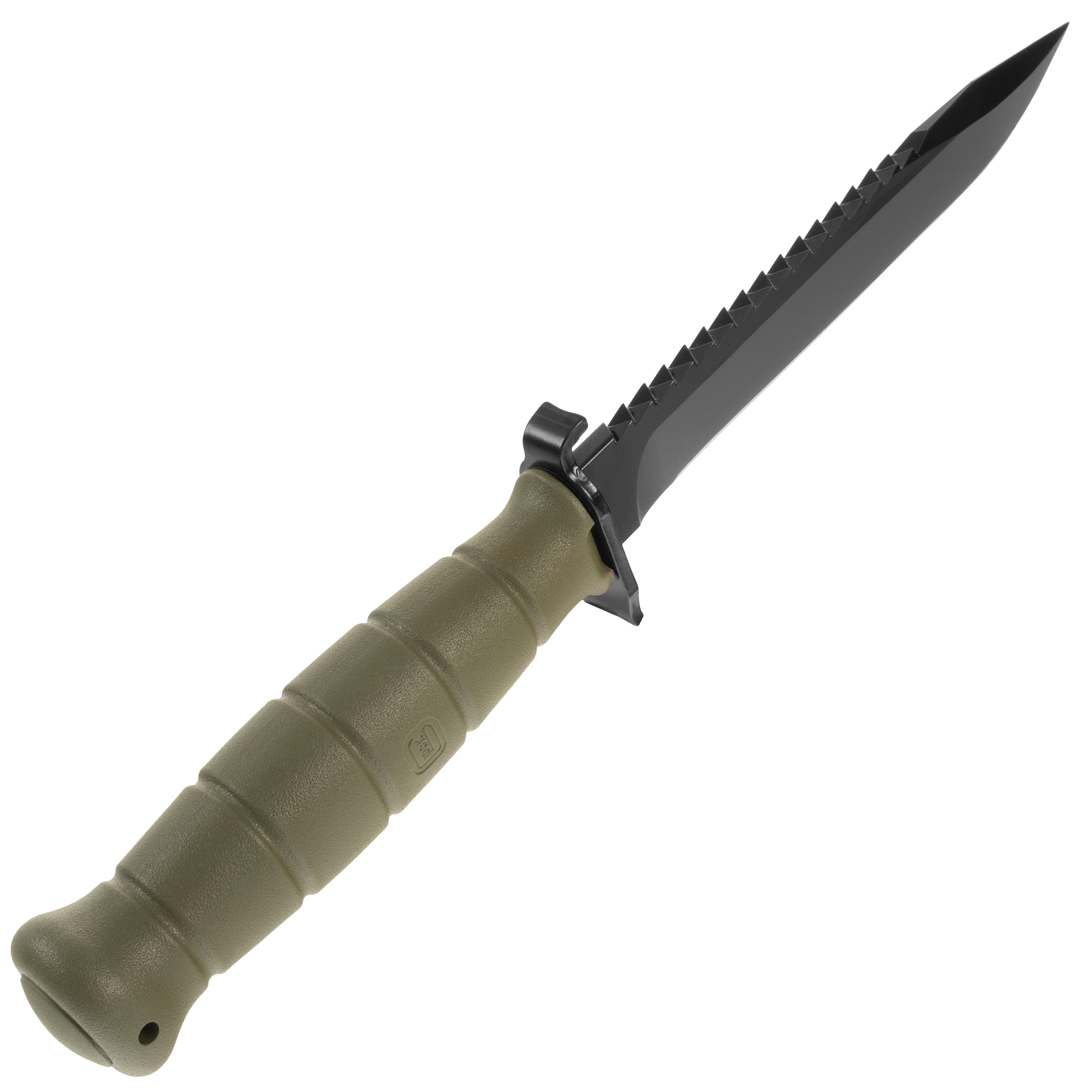 Nóż wojskowy Glock FM81 Battle Field Green z piłą