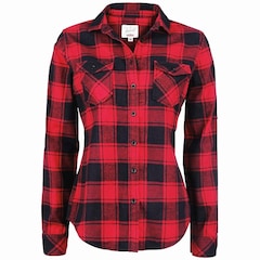 Koszula damska Brandit AMY flanelowa - Red/Black