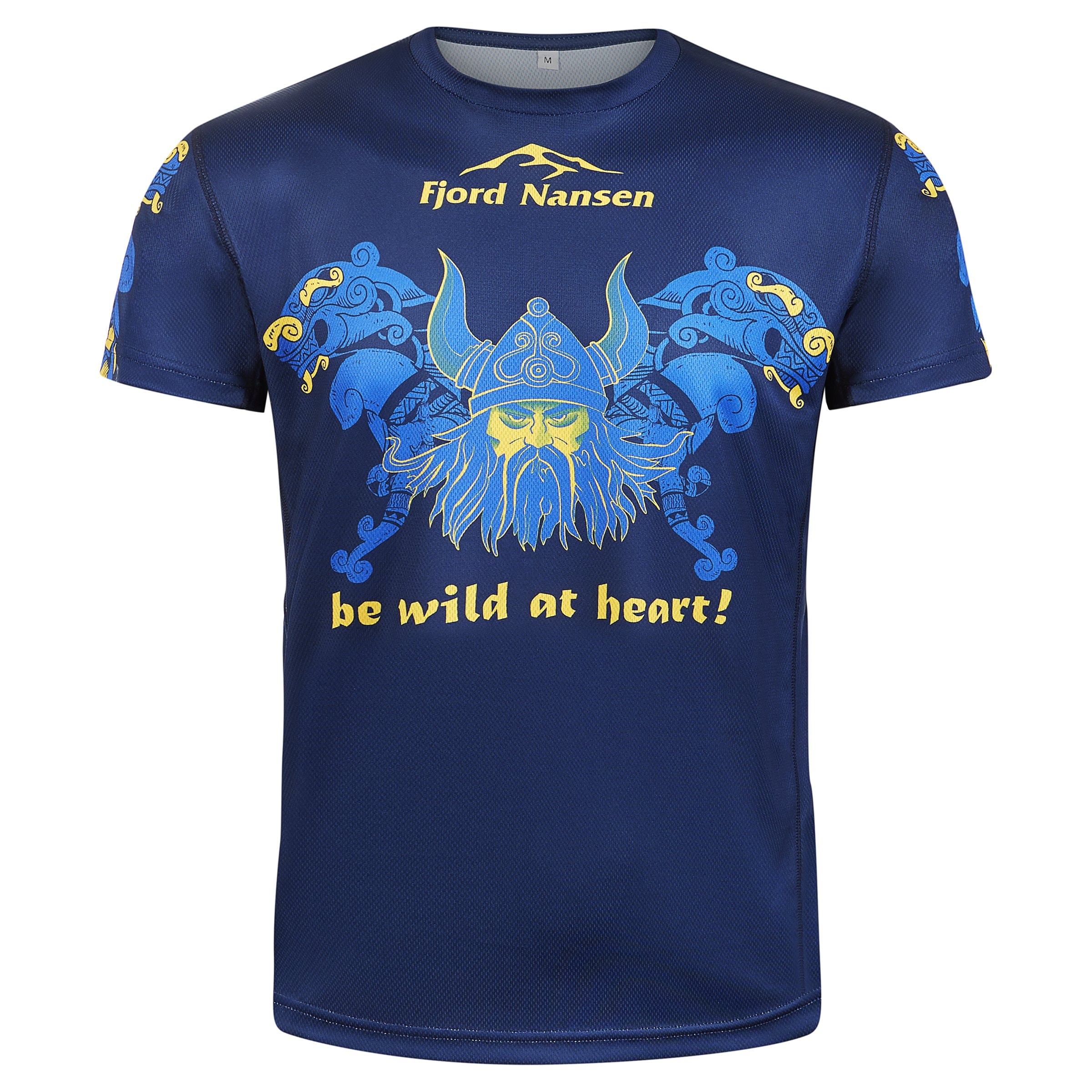 Koszulka termoaktywna Fjord Nansen Vill Viking Sport Short Sleeve - Blue