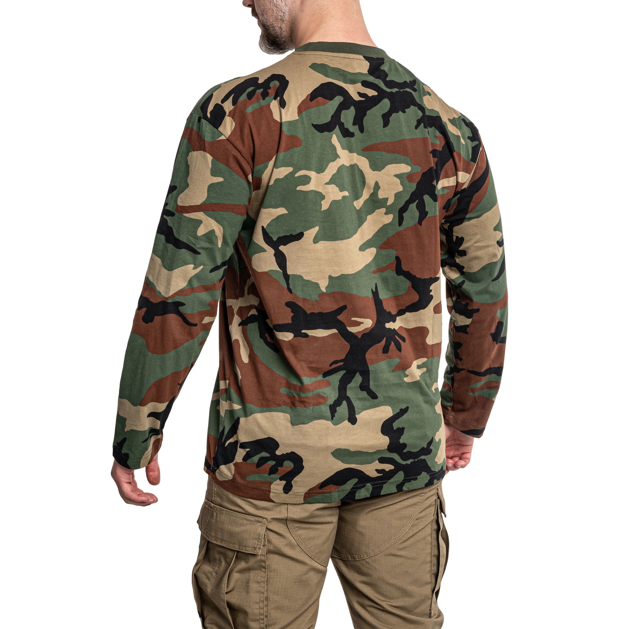 Koszulka MFH Longsleeve - Woodland
