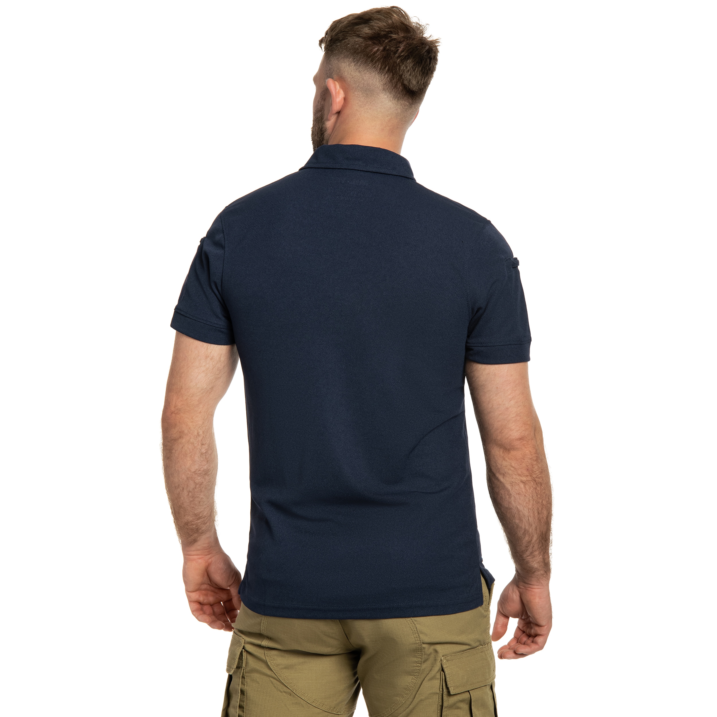 Футболка поло Mil-Tec Tactical Quickdry - Dark Blue