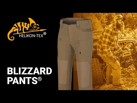 Spodnie Helikon Softshell Blizzard StormStretch - Black