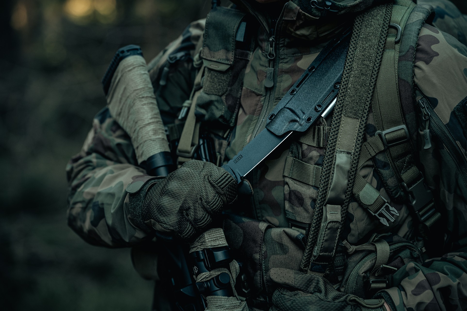 Rękawice taktyczne M-Tac A30 - Olive
