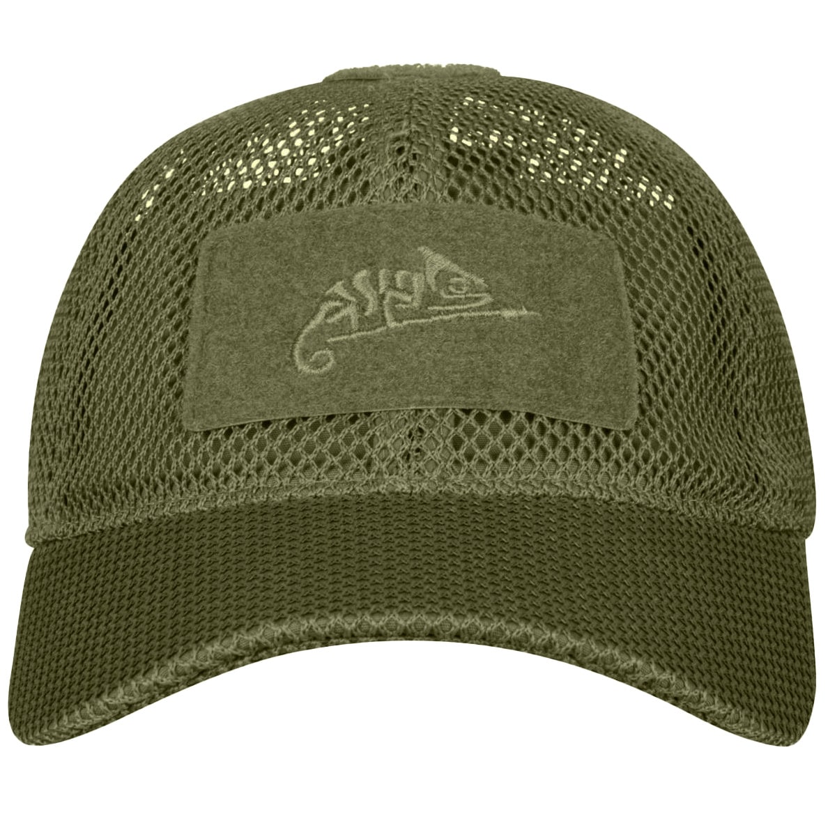 Czapka z daszkiem plus velcro Helikon-Tex Mesh - Olive Green