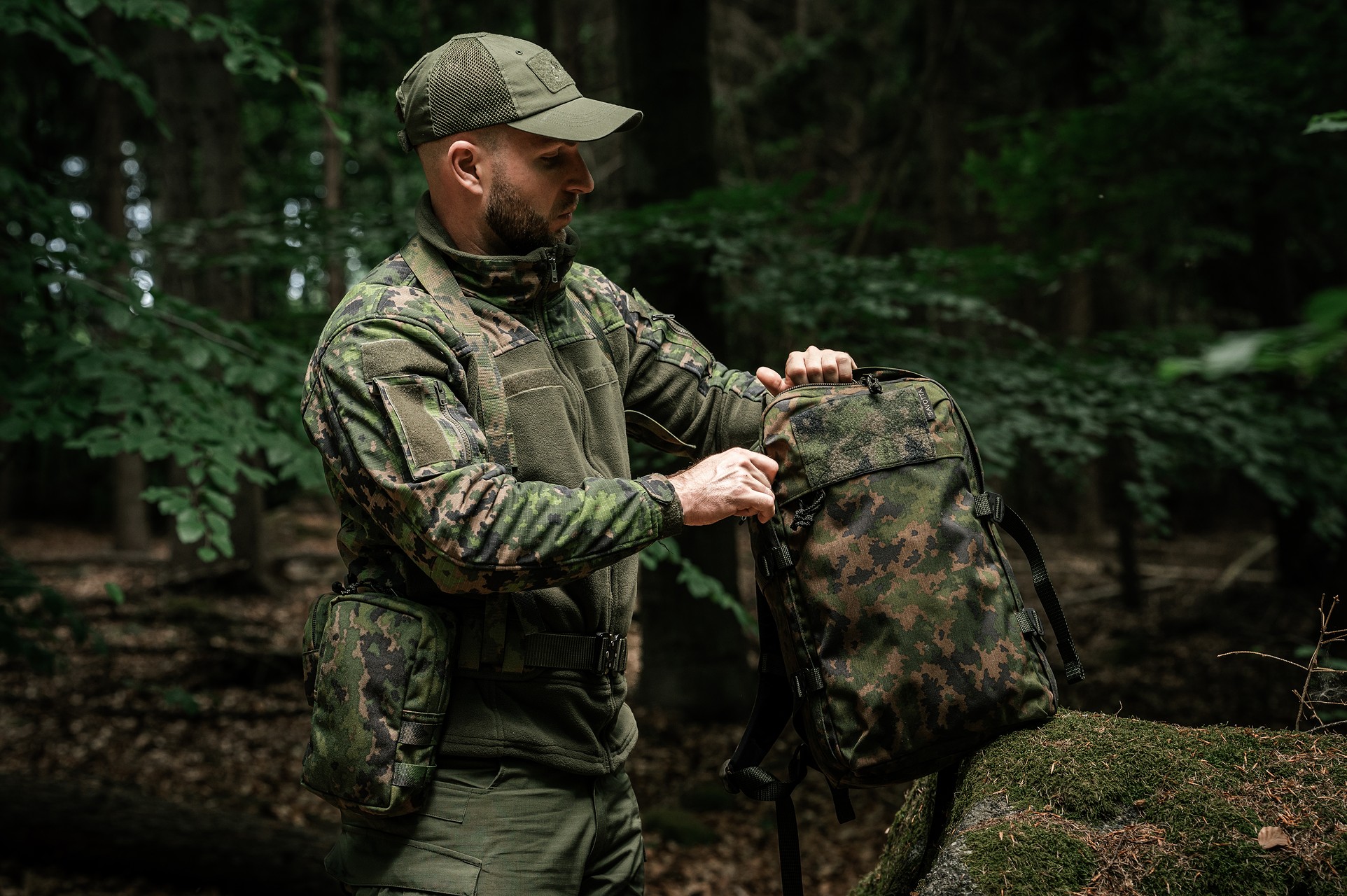 Czapka z daszkiem Helikon-Tex Baseball Vent - Olive Green