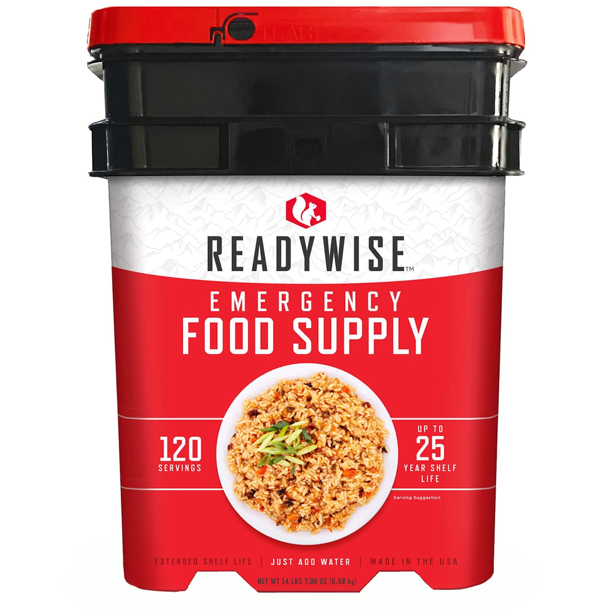 Сублімовані продукти ReadyWise продуктовий пакет - 120 обідніх порцій