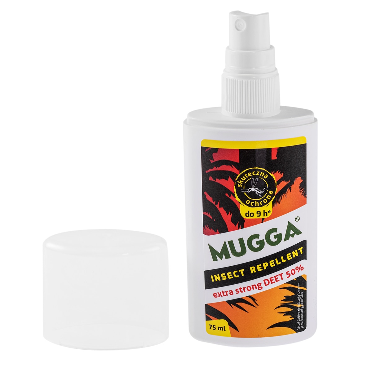 Repelent na owady Mugga Extra Strong spray 50% DEET 75 ml