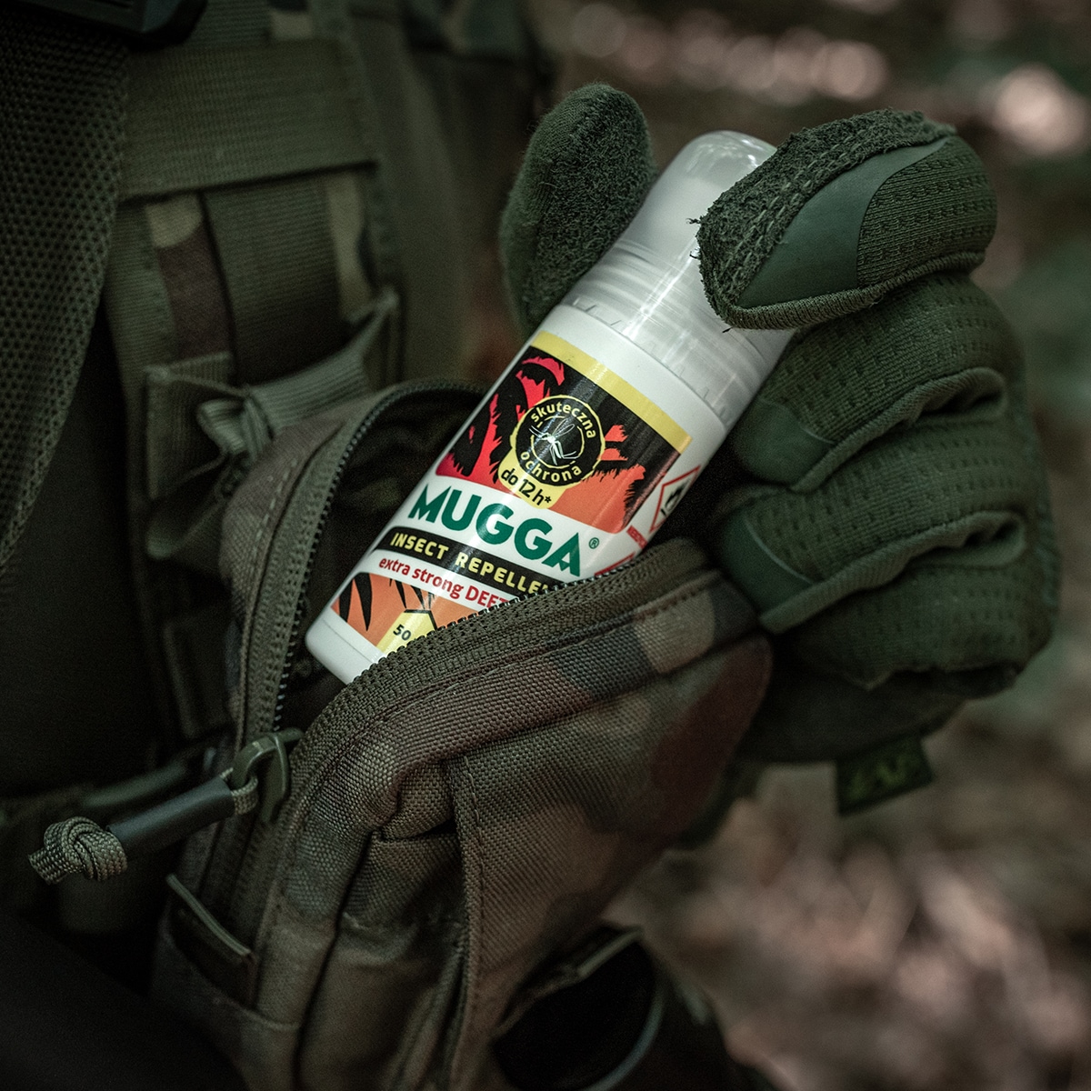 Repelent na owady Mugga Extra Strong kulka 50% DEET 50 ml