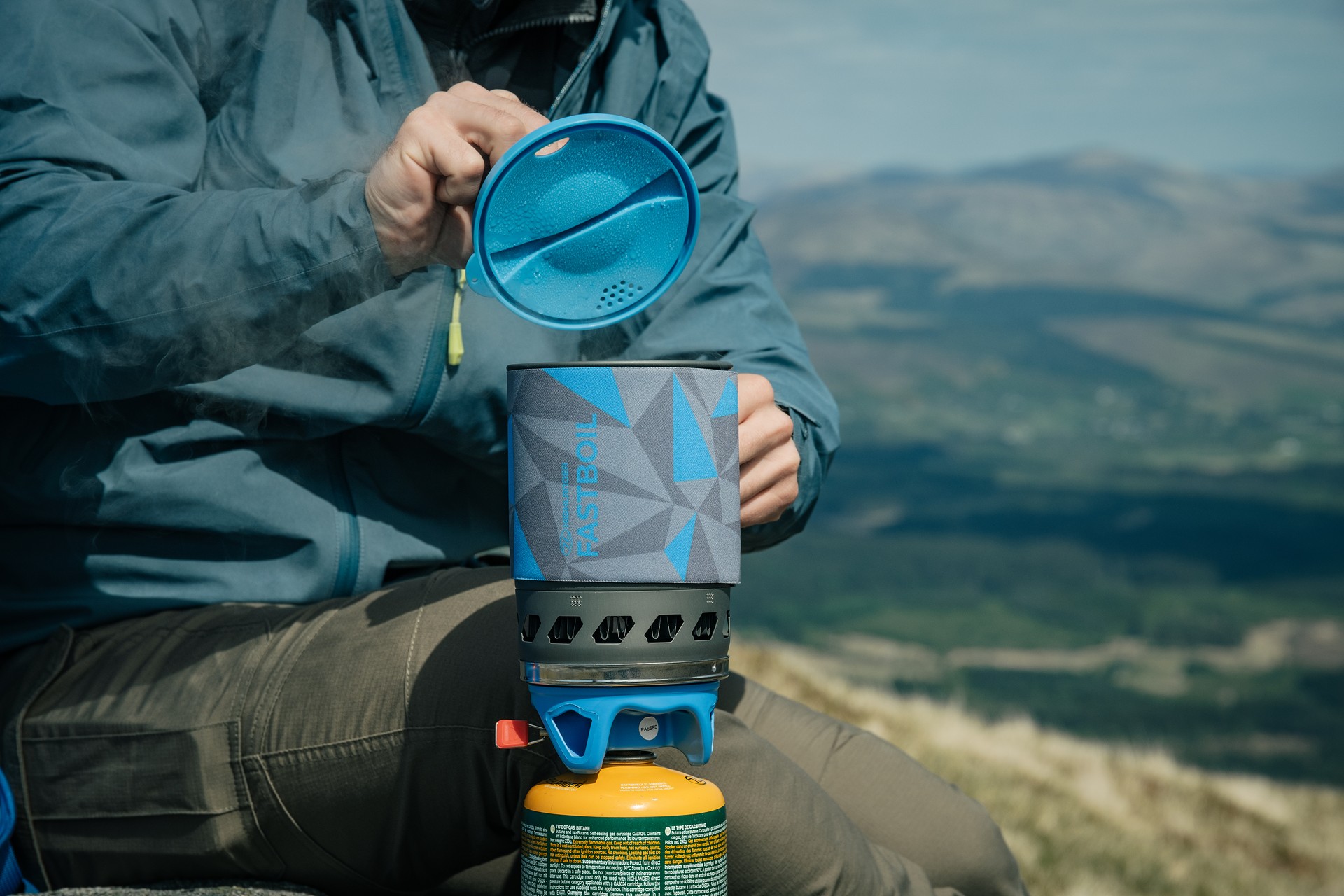 Система приготування їжі Highlander Fastboil MK3 з каструлею - Blue