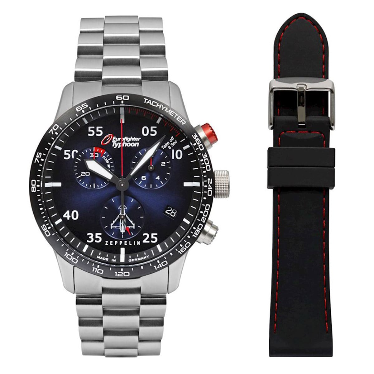 Zegarek Zeppelin Eurofighter 7298M-3 set Quartz