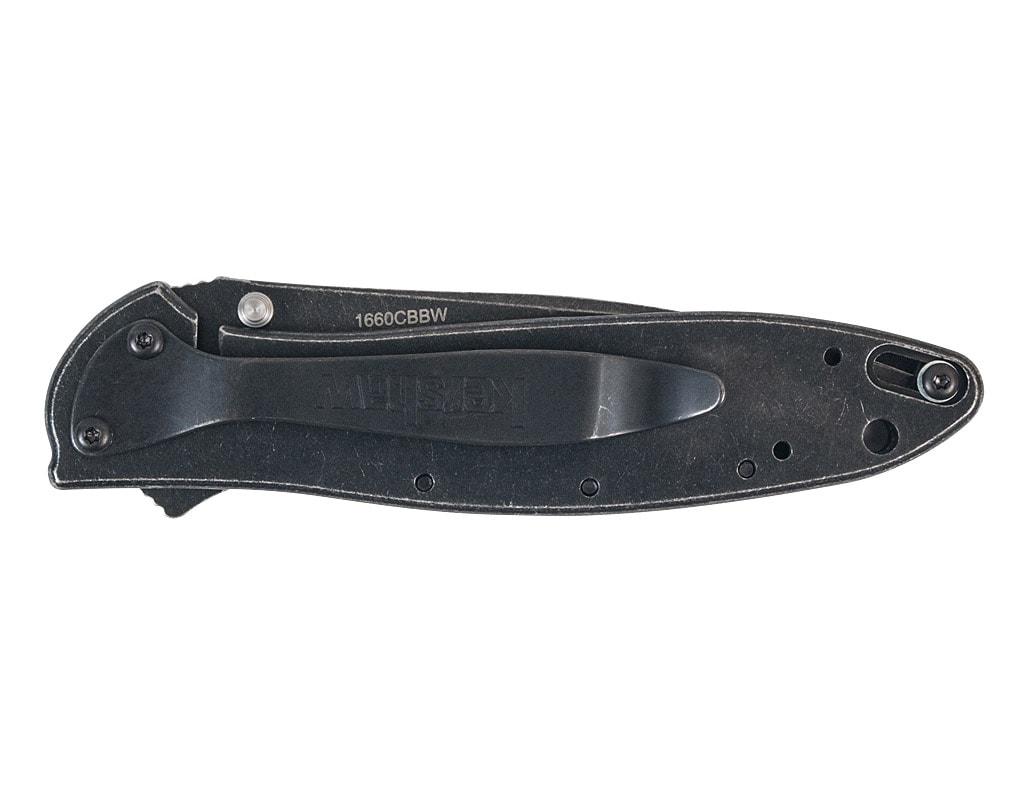 Nóż składany Kershaw Leek 1660CBBW Blackwash Composite Blade