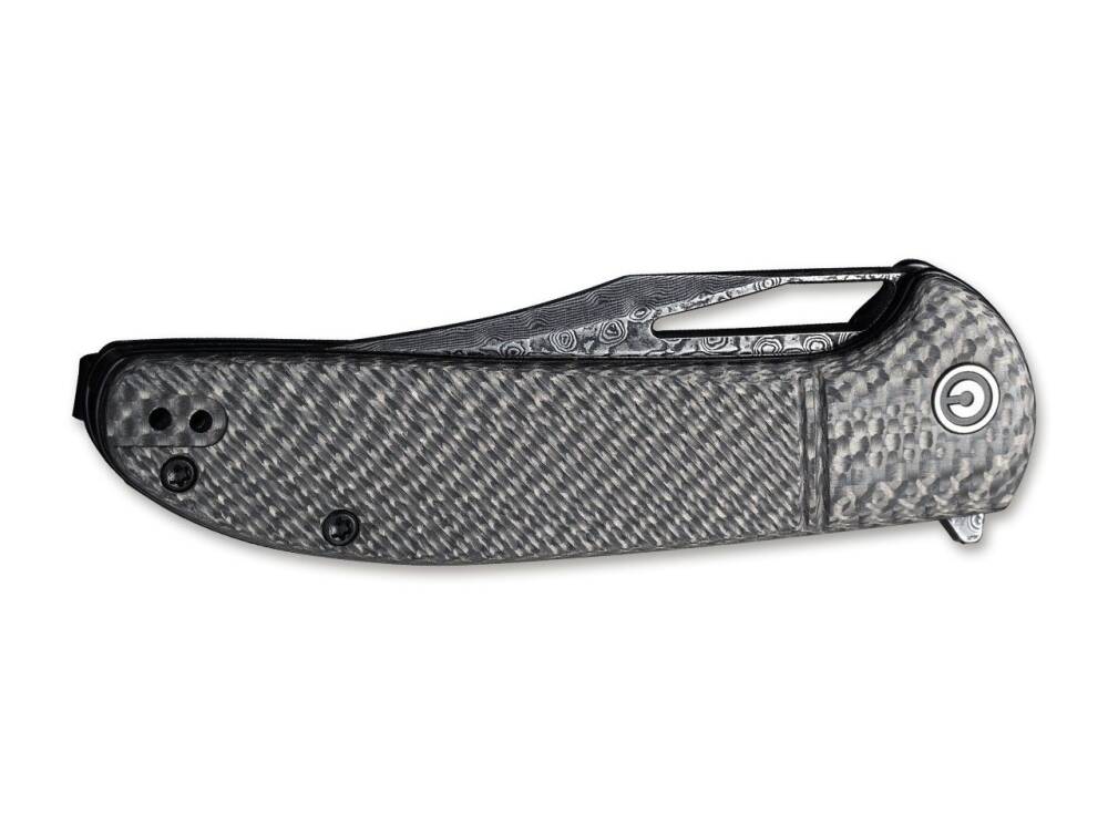 Nóż składany Civivi Ortis Damascus Carbon