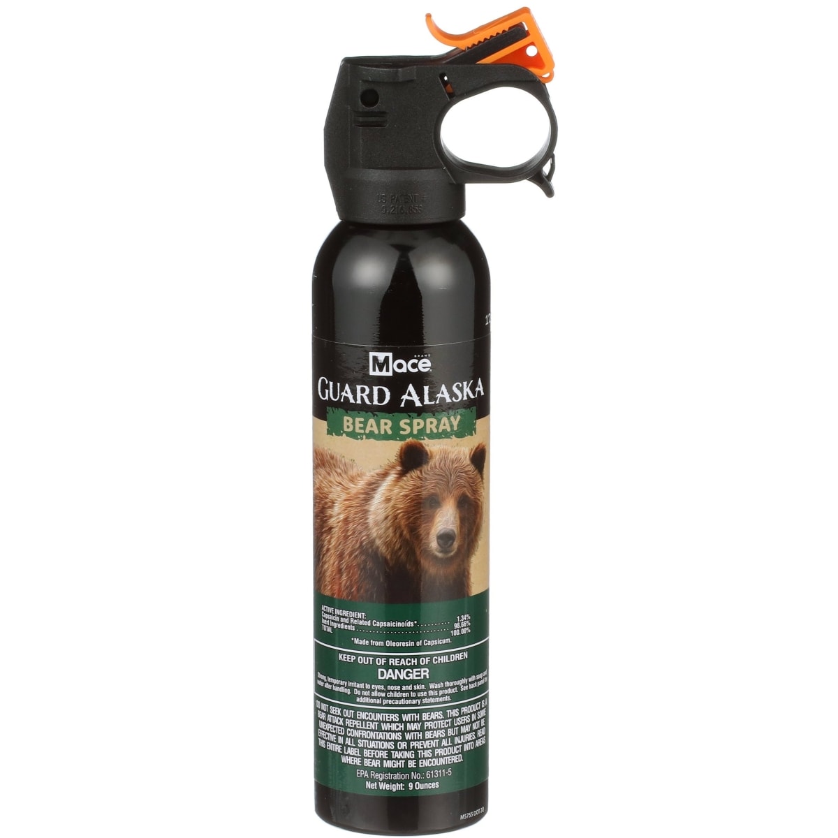 Перцевий балончик для ведмедів, вовків та кабанів Muzzle Bear Pepper Spray - конус 275мл