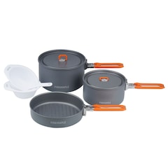 Zestaw naczyń turystycznych Fire Maple Grey - 3 szt.