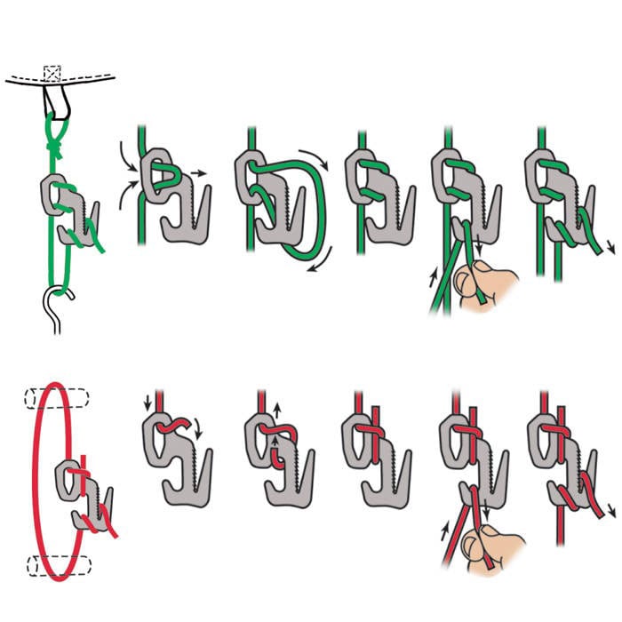 Світловідбиваючі мотузки для наметів Nite Ize Figure 9 - Green - 4 штуки