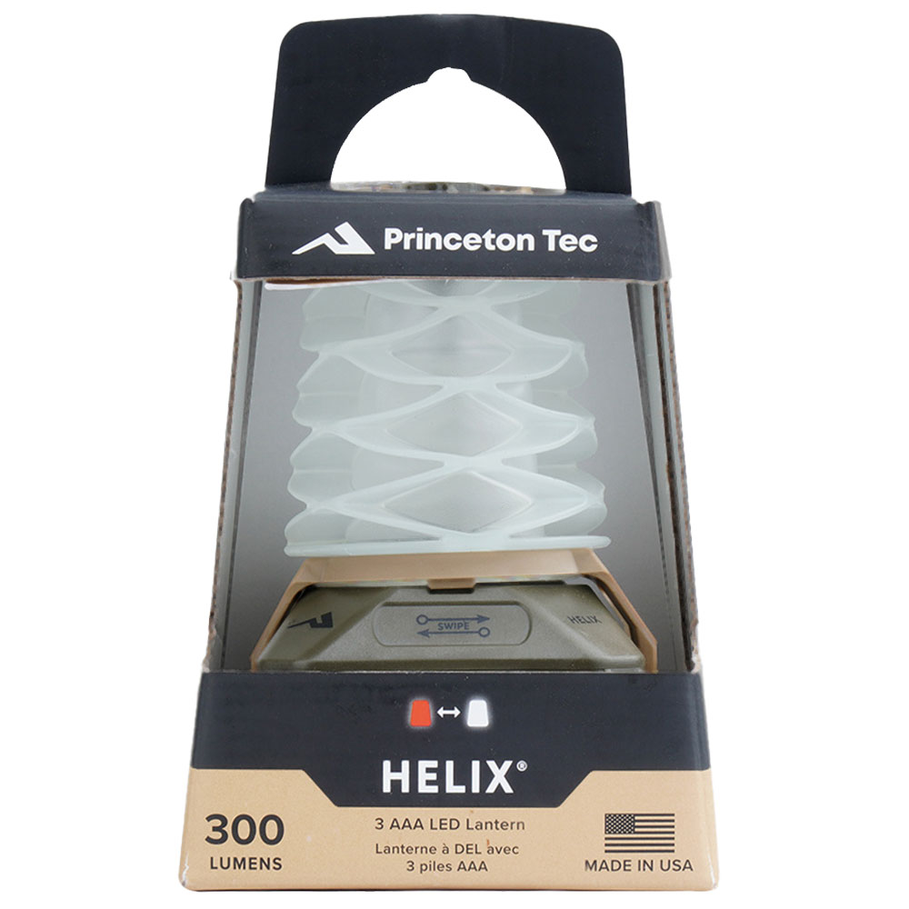 Кемпінгова лампа Princeton Tec Helix Backcountry OD/Tan - 300 люменів