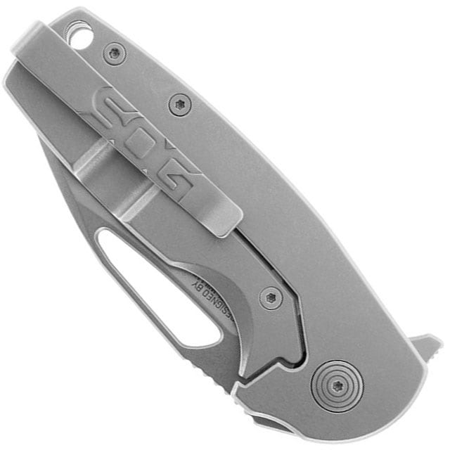SOG Stout FLK Folding Knife - Olive Drab