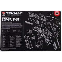 Mata do czyszczenia broni TekMat CZ P-07/P09 - Black