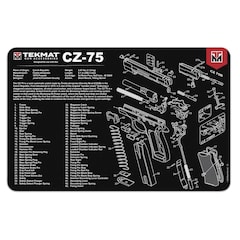 Mata do czyszczenia broni TekMat CZ-75 - Black