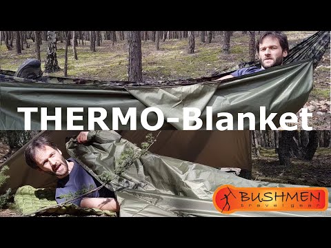 Аварійна ковдра Bushmen Thermo Blanket - Camo
