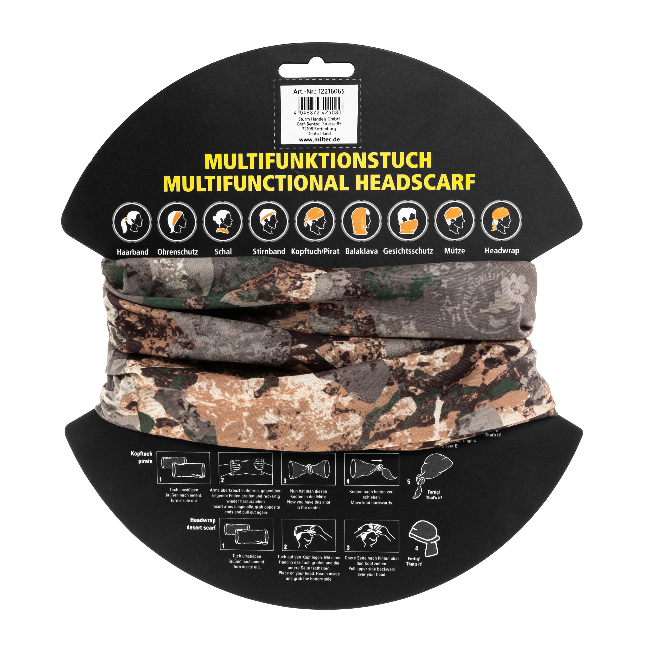 Chusta wielofunkcyjna Mil-Tec - Phantomleaf WASP I Z1B