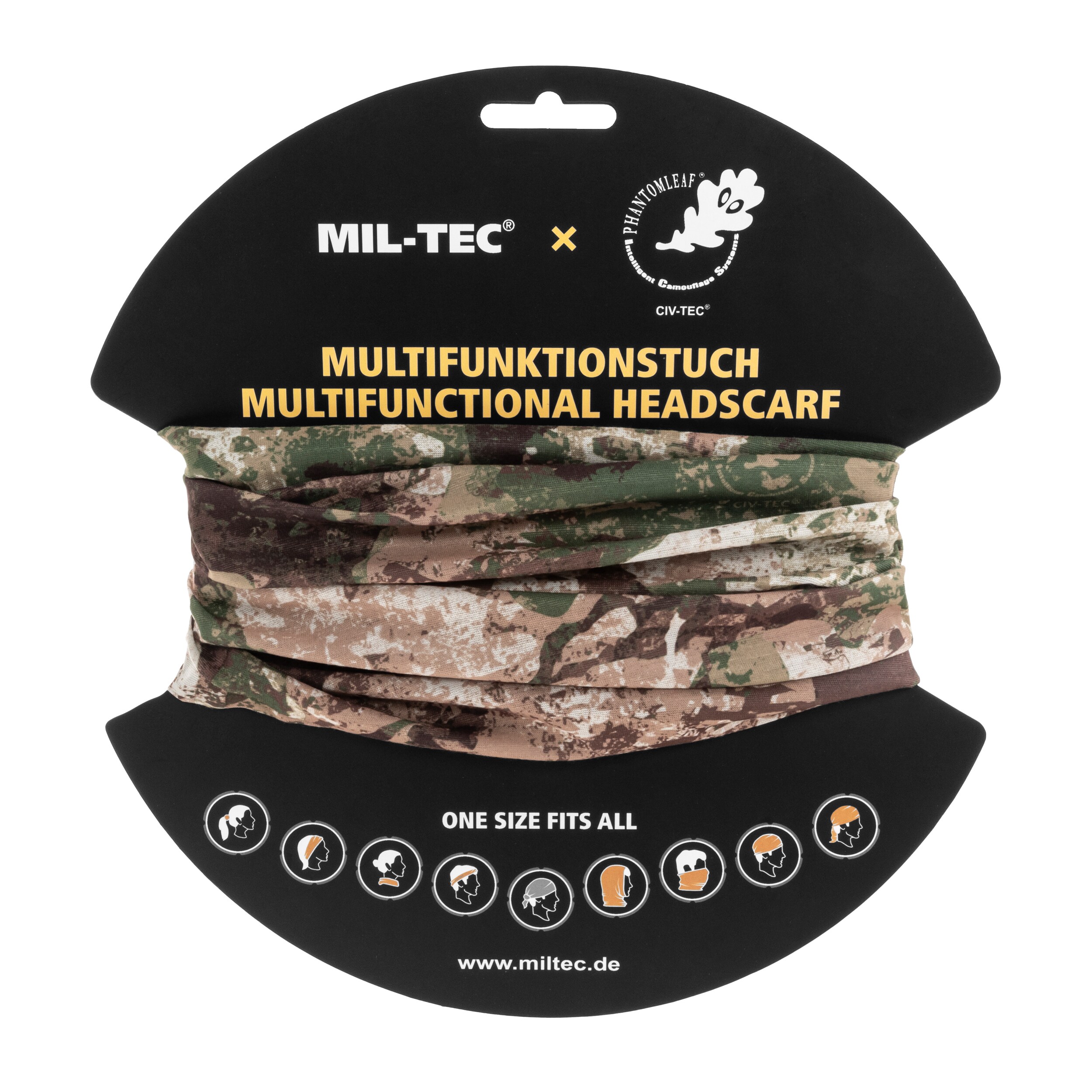 Chusta wielofunkcyjna Mil-Tec - Phantomleaf WASP I Z2